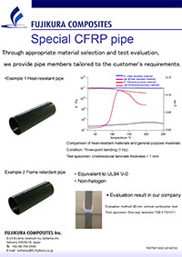 Special CFRP pipe