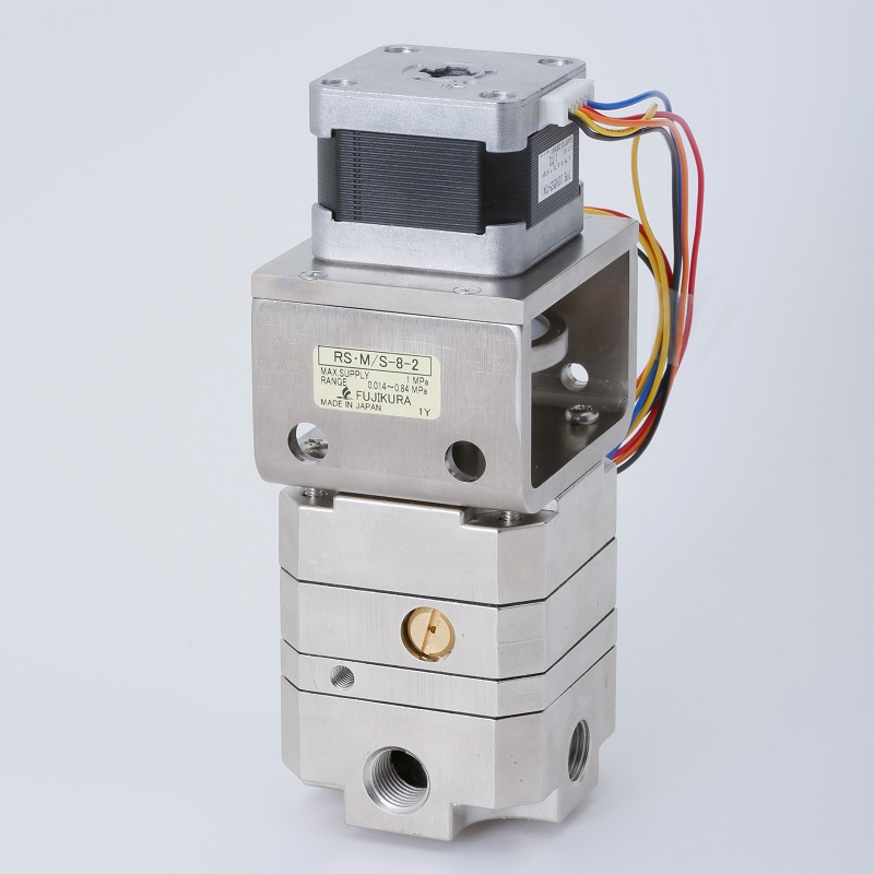 ステッピングモータ駆動式精密レギュレータRS･M/Sシリーズ