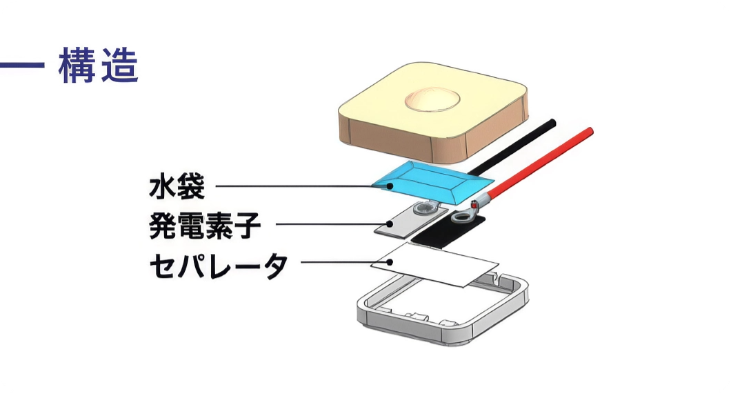 多用途センサの構造の写真
