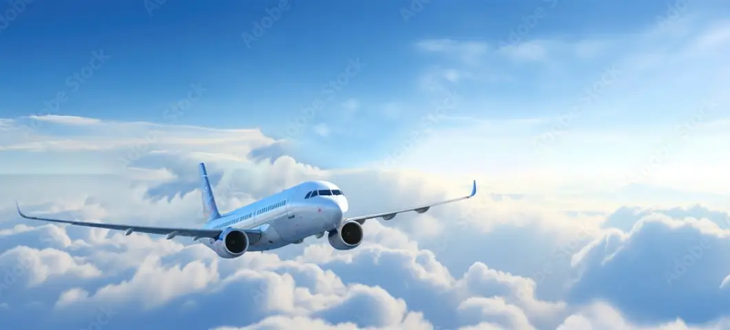 飛行機の写真